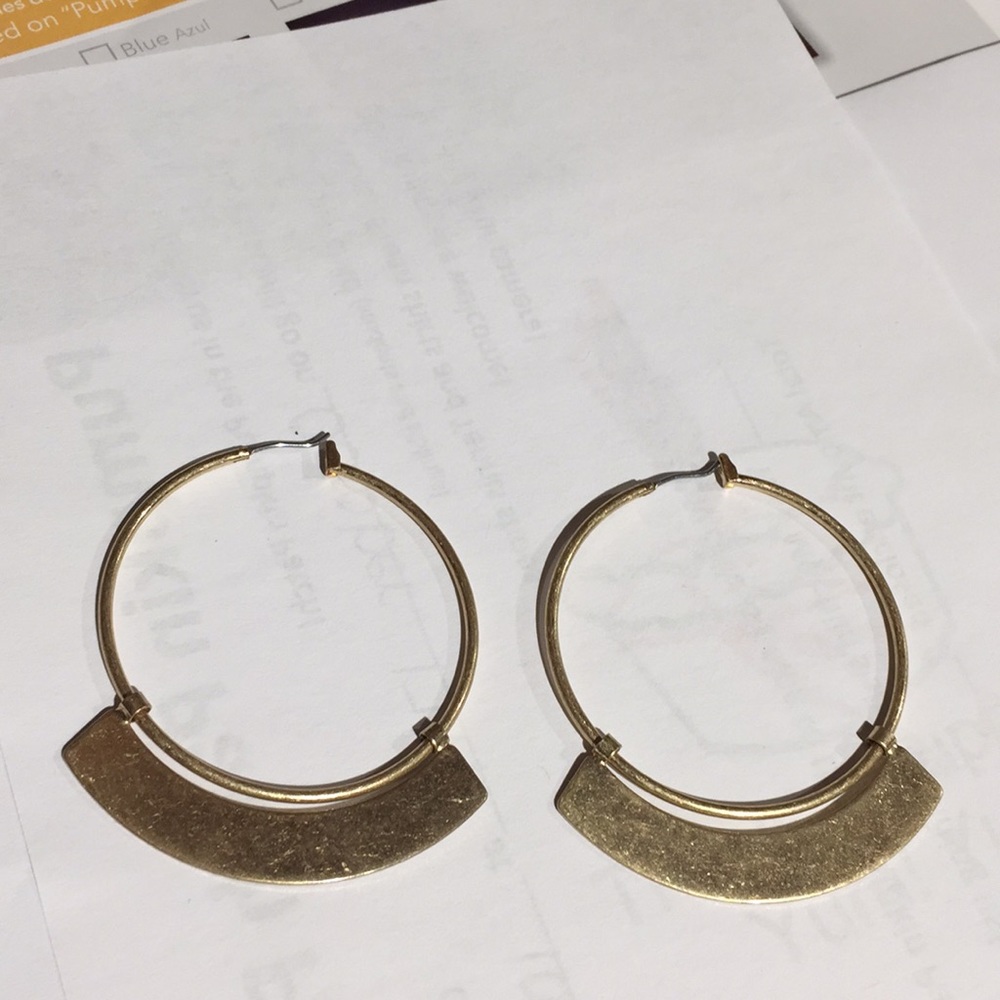Hoop earrings